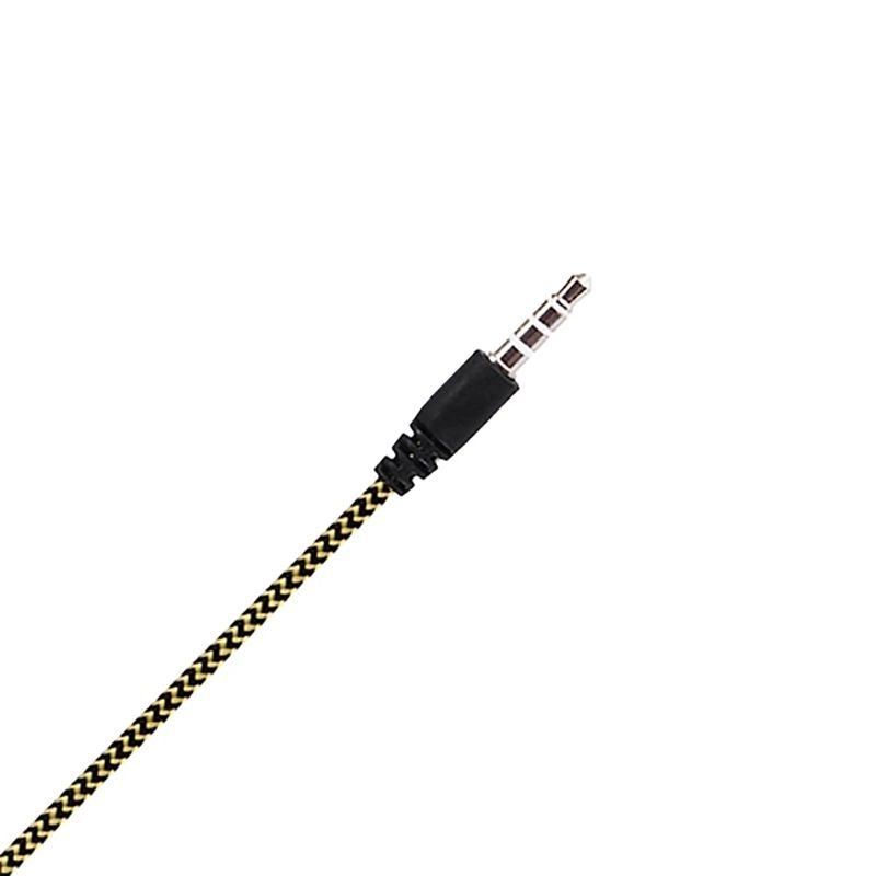 for Music 3.5mm Hands-free Earphone Mic Wired Earpiece In-ear Stereo Smart Phone_voghion.com