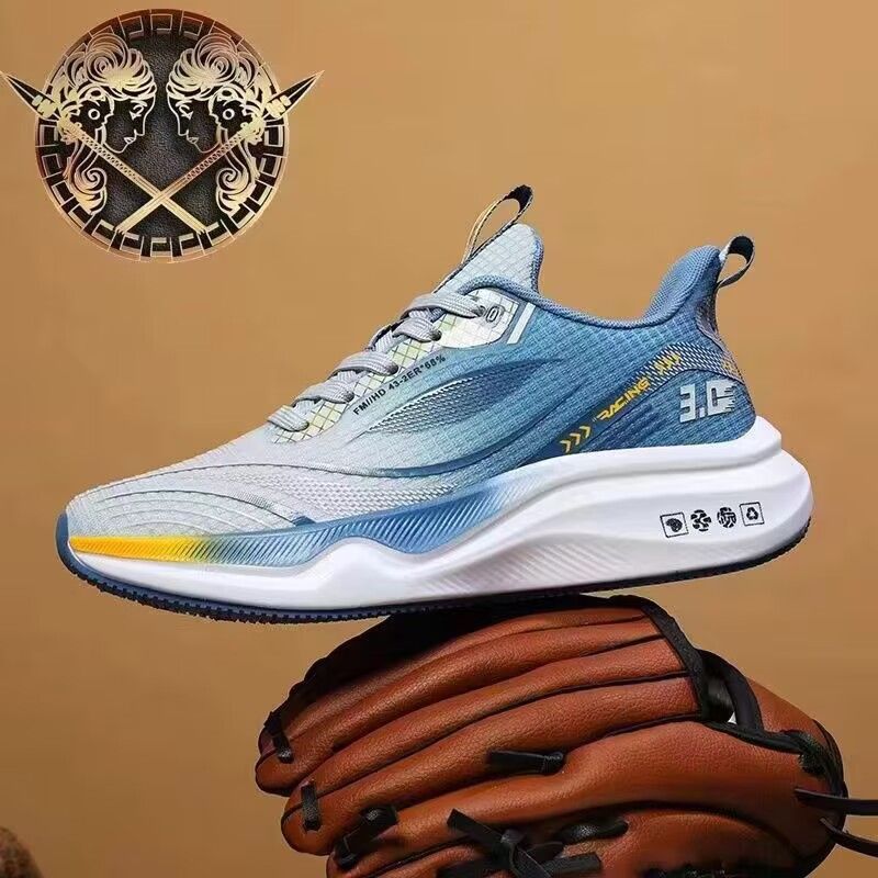 2025 Spring New Breathable Fashion Trend Versatile Soft Sole Men's Sports Running Shoes_voghion.com