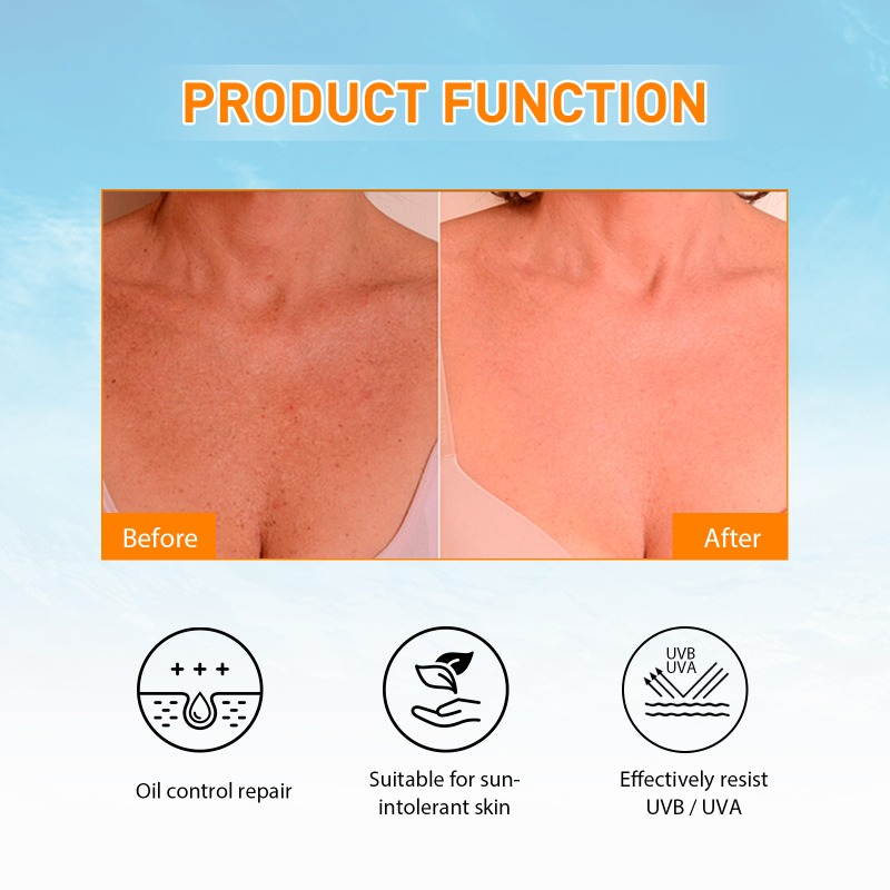 Eredeti 50 ml-es Face Ultra SPF50+ Body Anti-Tökéletlenség Anti-Shine Invisible Fluid fényvédő_voghion.com