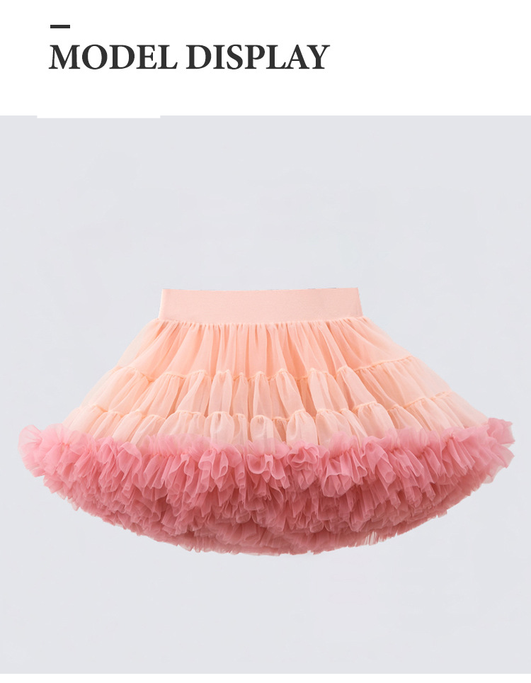 Jupe de princesse en fil doux pour bébé fille, air étranger, un an_voghion.com