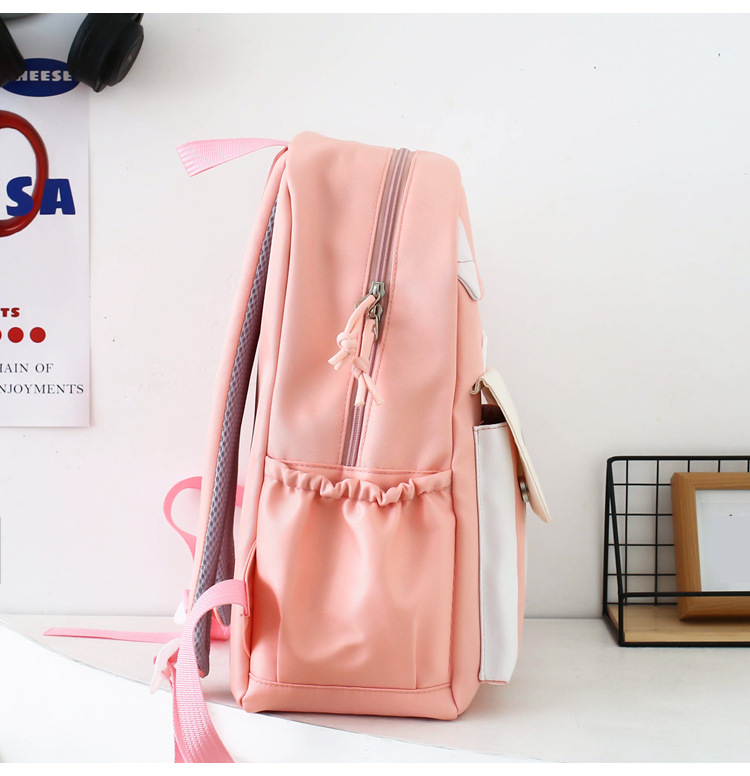 Zaini per bambini, zaino scolastico per bambini della scuola primaria, nuovo zaino in nylon per la scuola primaria e secondaria, set da tre pezzi, zaino di grande capacità_voghion.com
