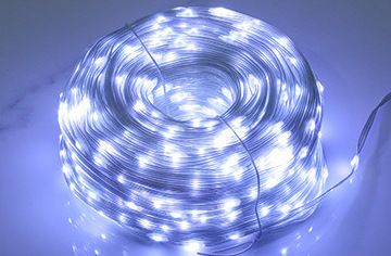 Solar LED Fairy Lights Outdoor Waterproof String Lights - 10/20/30/50/100M, 100-800 LED, Warm/White/Color Options,_voghion.com