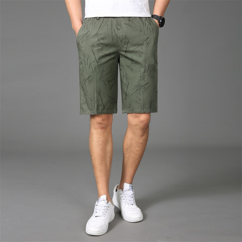 Novos shorts de trabalho de verão 2021, tamanho solto, 5/4, médio, masculino, várias bolsas, calças casuais_voghion.com