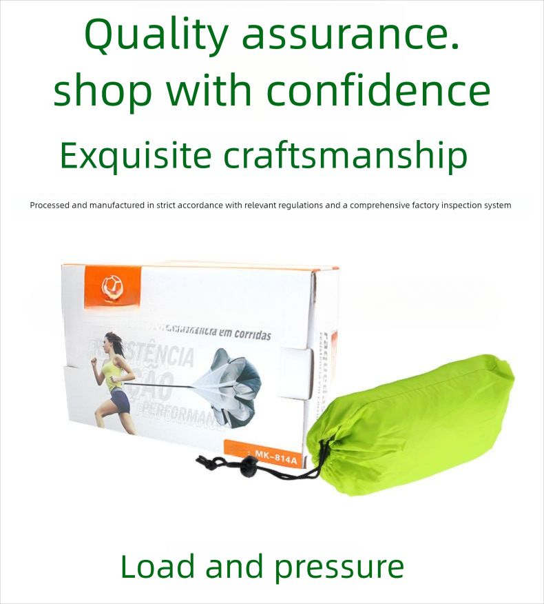 Fußball-Widerstandstraining, Krafttraining, Fitness, Laufen, Explosivkraft, Fallschirm, Geschwindigkeit, Regenschirm, Quelle, Hersteller_voghion.com