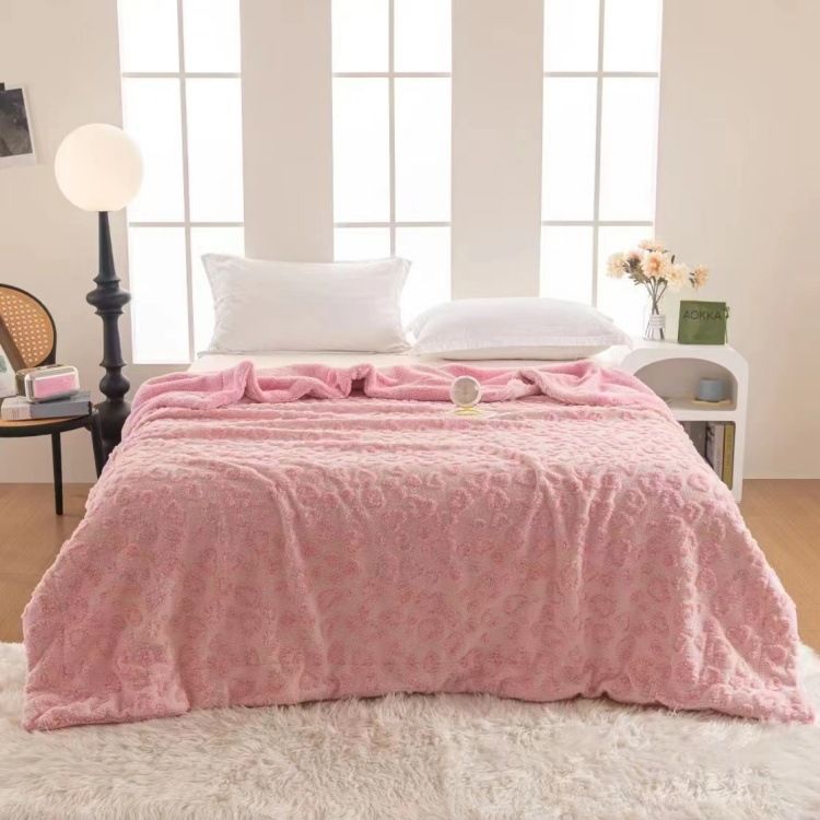 Coperta simile al cashmere, per un solo pisolino in ufficio, piccola trapunta spessa, copridivano_voghion.com