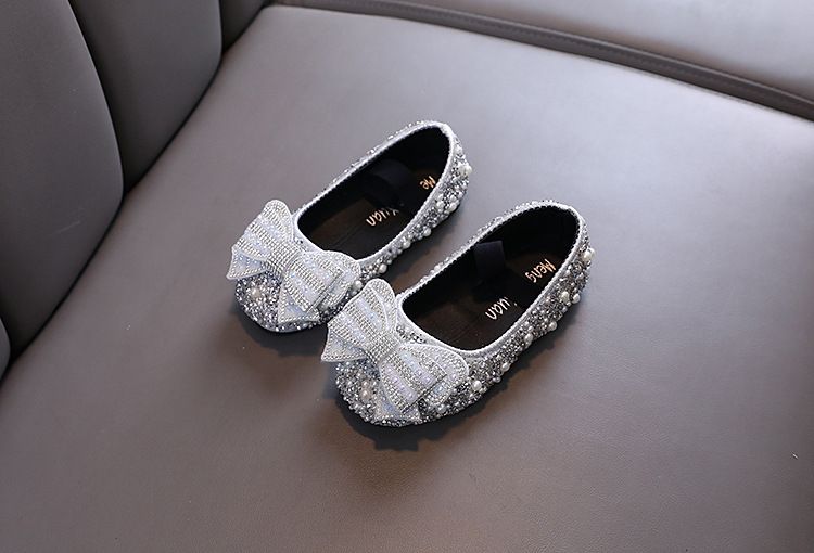 Neu Dame Baby Mädchen Mädchen Prinzessin Diamant Einzelnen Schuh Schuhe Dance_voghion.com
