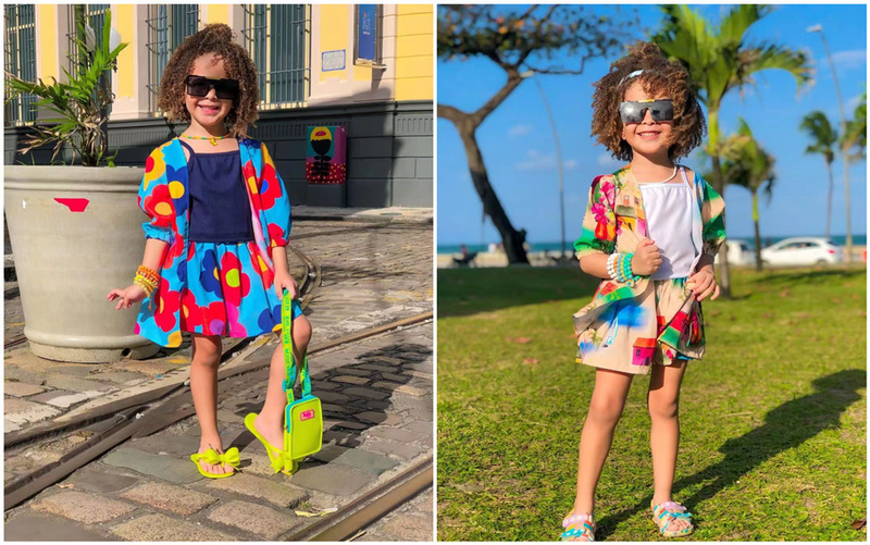 M8039 Summer New Girls' Set Sunscreen Clothes, Cardigan Short Skirt Tank Top, Three piece Set, A-line Skirt, Instagram_voghion.com