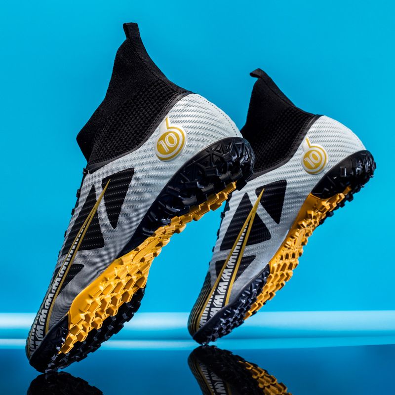 Herren Fußball High Top AG Long Turf TF Broken Studs Jugend Student Erwachsene Wettkampftraining Sportschuhe_voghion.com