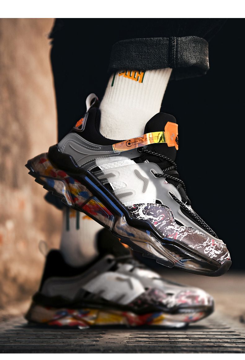 Scarpe da ginnastica da uomo, di design, sportive, da corsa, da passeggio, casual, da ginnastica, bianche, da jogging_voghion.com