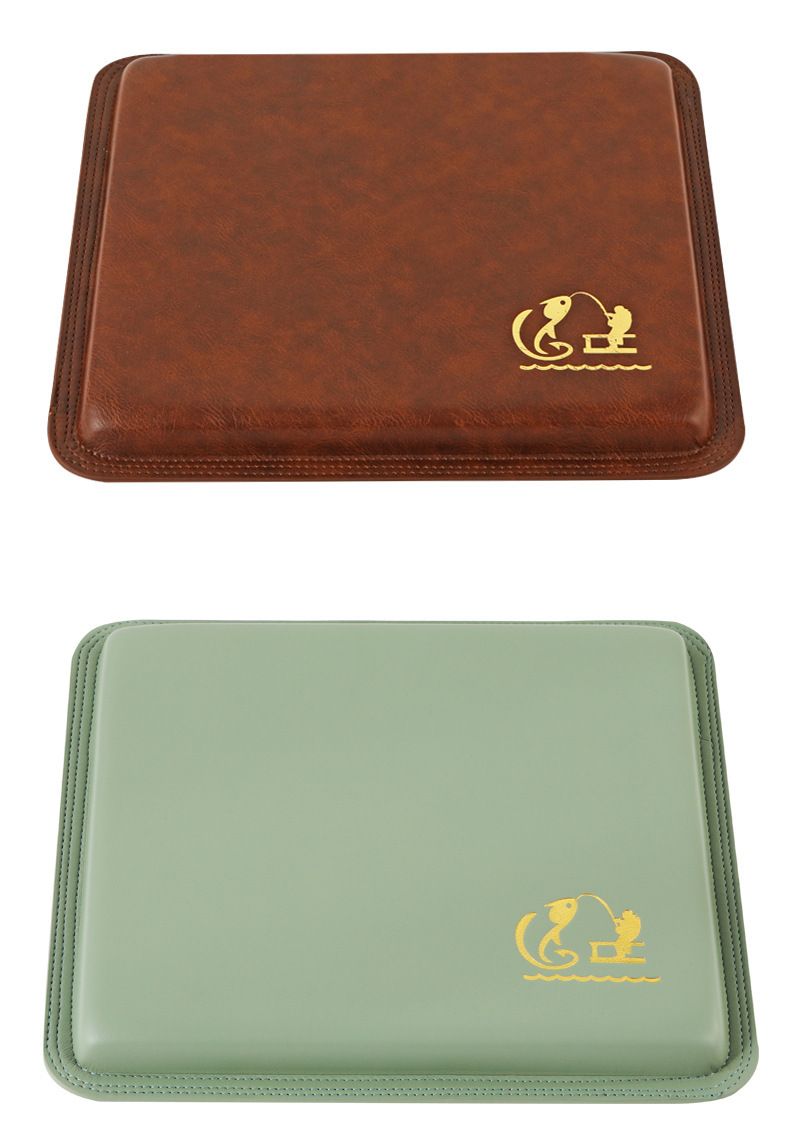 Lukewarm Fishing Seat Cushion - Premium PU Leather With High-Density Memory Foam | Waterproof Non-Slip Pad W/Magic Strap_voghion.com