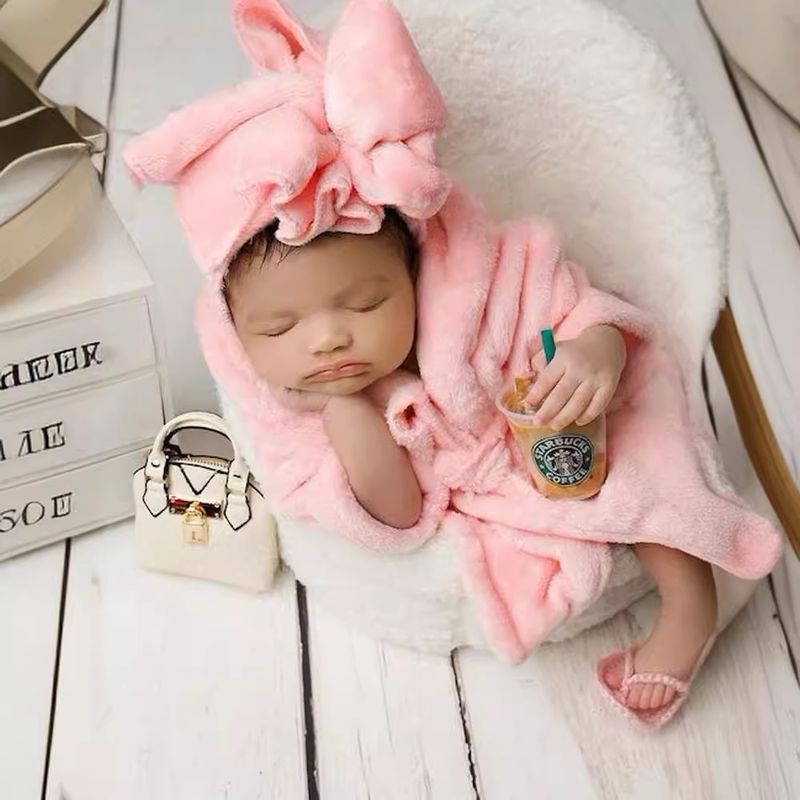 Unschlagbare Qualität Baby Neugeborenen Bademantel Hausschuhe Set Pyjamas Studio Kleidung Für Männliche Und Weibliche Baby Fotografie Neue_voghion.com