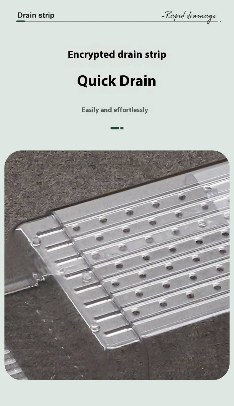 Adjustable Kitchen Sink Dish Drainer - Plastic Expandable Dish Rack With Utensil Holder & Water Tray (Space-Saving Design)_voghion.com