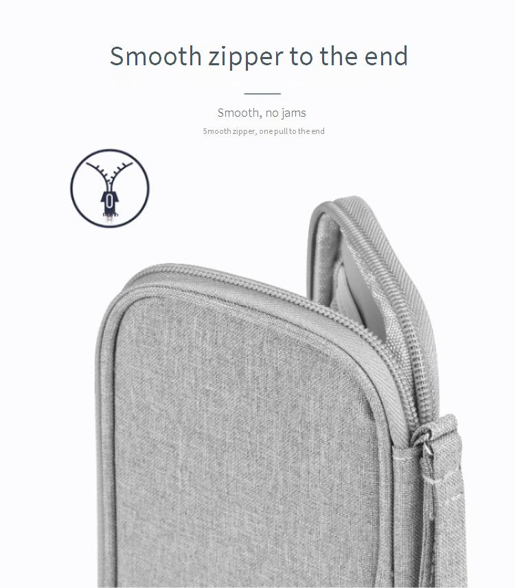 Organizer da viaggio per dispositivi tecnologici - Custodia compatta per cavi, chiavette USB e auricolari (design antipolvere e portatile)_voghion.com