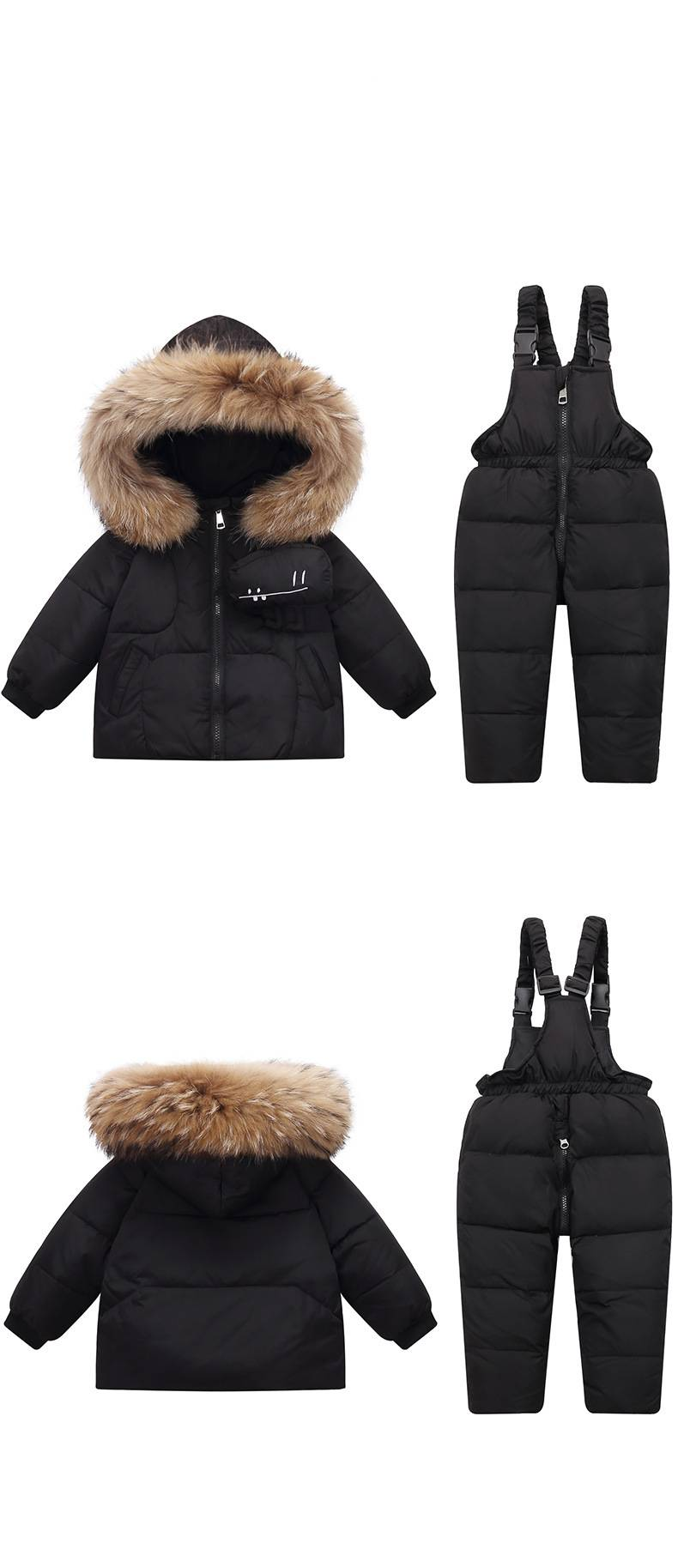 Children's Down Jackets, Thick And Warm Ski Suits, 1 6 Jackets/ski Suits_voghion.com