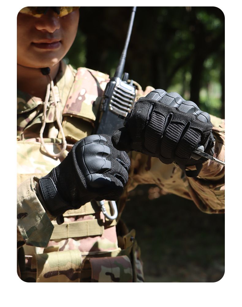 Gants tactiques Combat tir CS soft shell absorption des chocs antidérapants anti-usure alpinisme cross-country gants de cyclisme_voghion.com