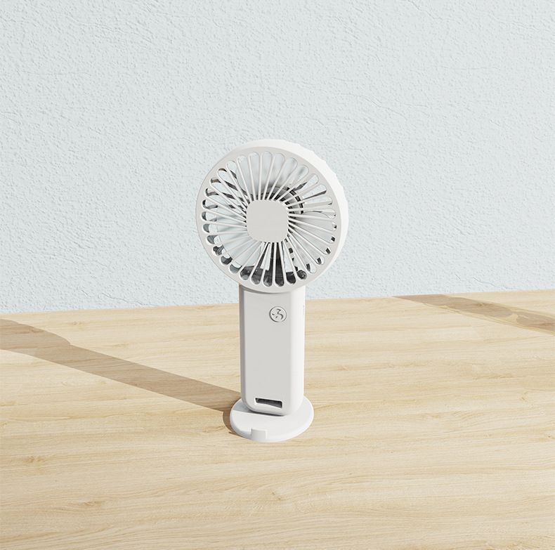 Custom Print Handheld Mini Fan - USB Rechargeable Small Gift For Company Events & Souvenirs_voghion.com