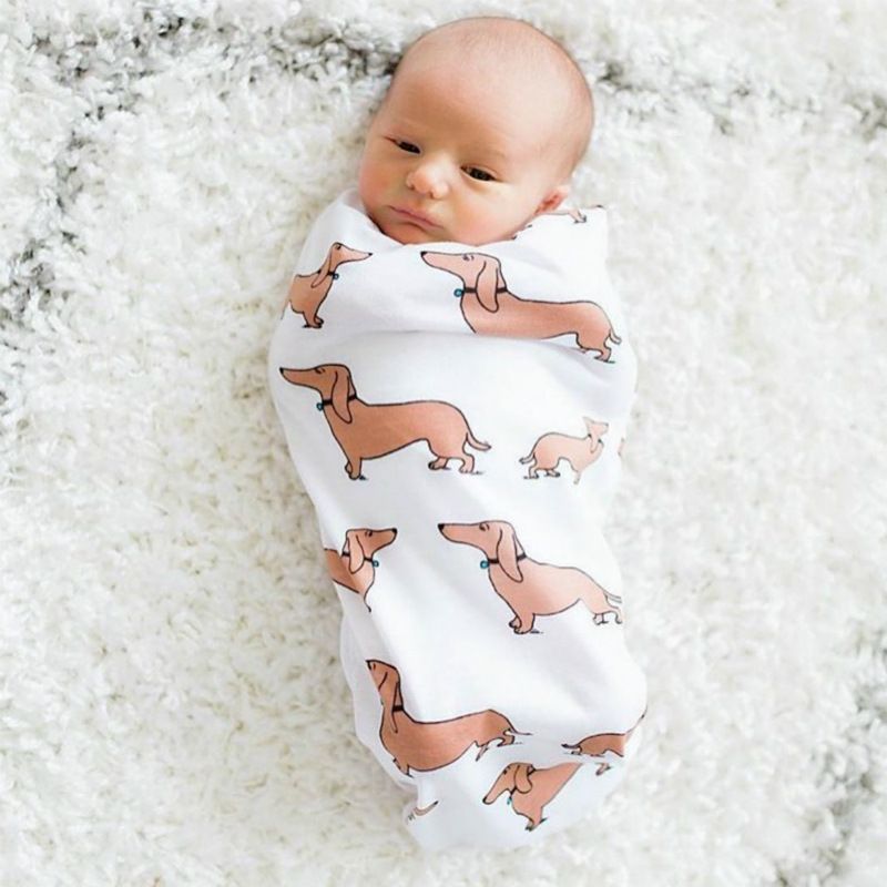 European and American Baby Cocoon Sleeping Bag Baby Anti-Scare Sleeping Bag Neonatal Anti-kick Sleeping Bag Two-piece Set_voghion.com