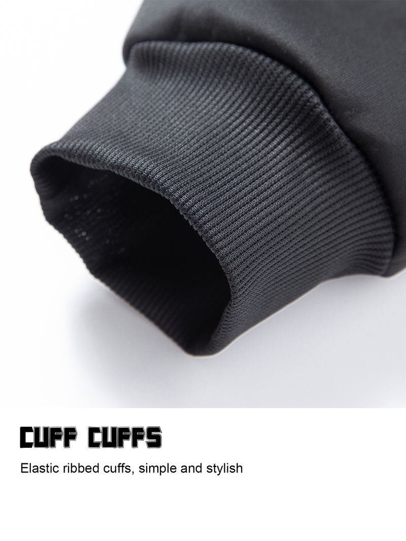 Felpe con cappuccio invernali in lana d'agnello, spesse, calde e antivento, con stampa, con cappuccio, larghe, da uomo e da donna, nere_voghion.com