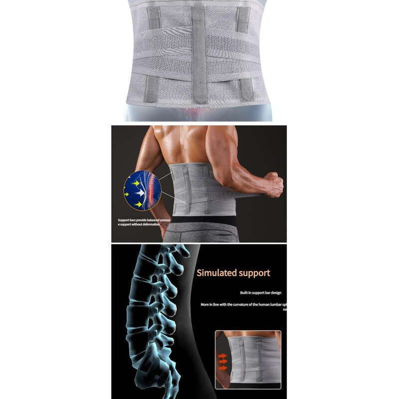 VBOSI Taillenschutz Outdoor Sports Verstellbarer Gürtel Gewichtheben Druck Basketball Fitness Laufen Schutz_voghion.com