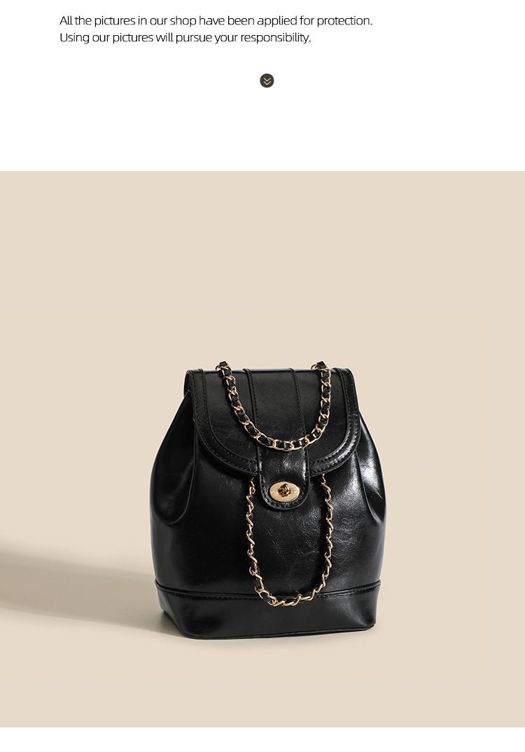 Korean niche spring autumn mini fragrance chain for female Instagram blogger and student oil wax leather shoulder bag_voghion.com