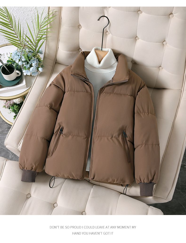 Nei koreanesch kuerz déck Fraen, kleng a lässeg, locker Kottengjackett fir Wanter Daunenjackett_voghion.com