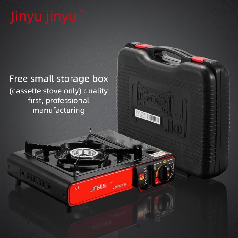 Jinyu Portable Outdoor Gas Camping Household Explosion-Proof Cassette Stove Cookware_voghion.com