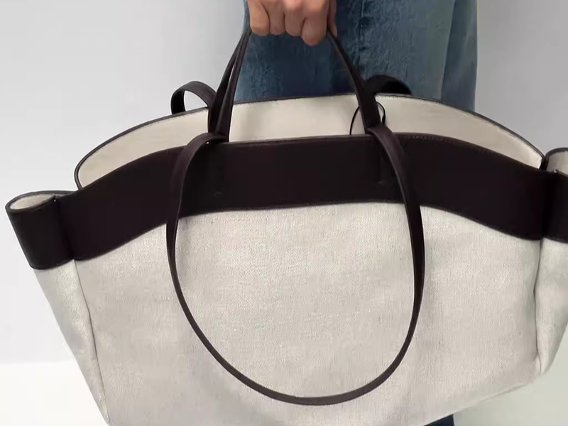 Women's Bags New Women's Bag Trend Large Capacity Canvas Tote Bag Fashion Shopping Bag Original One Piece Dropshipping_voghion.com