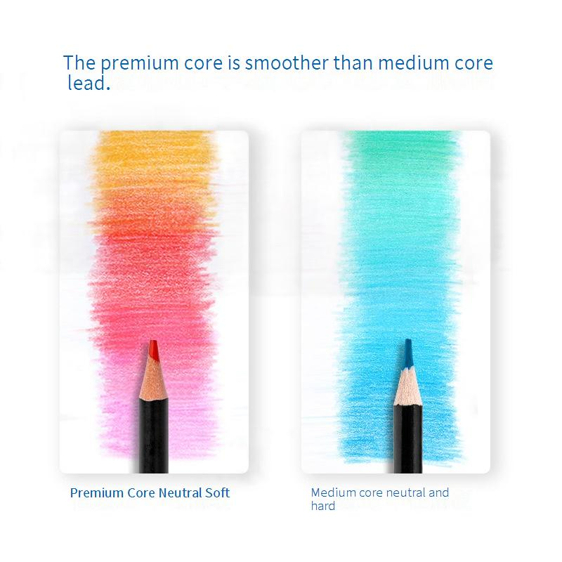 Professional Colored Pencil Set For Drawing & Sketching - Watercolor & Oil-Based Blendable Art Pencils - Perfect For Artists, Students & Hobbyists_voghion.com