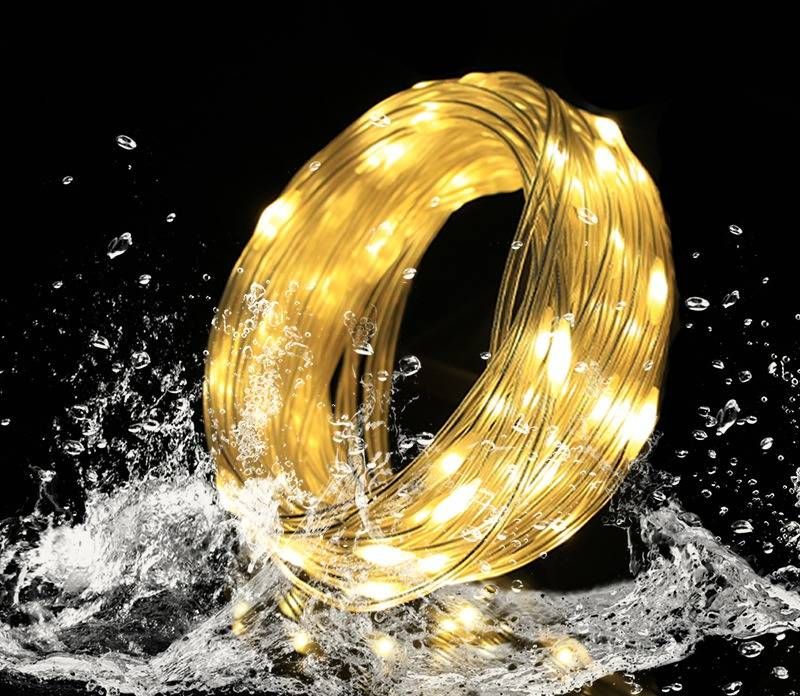 Remote Control LED String Lights - Waterproof Outdoor Fairy Lights For Christmas, Wedding, Camping - USB/Battery/Solar Powered_voghion.com