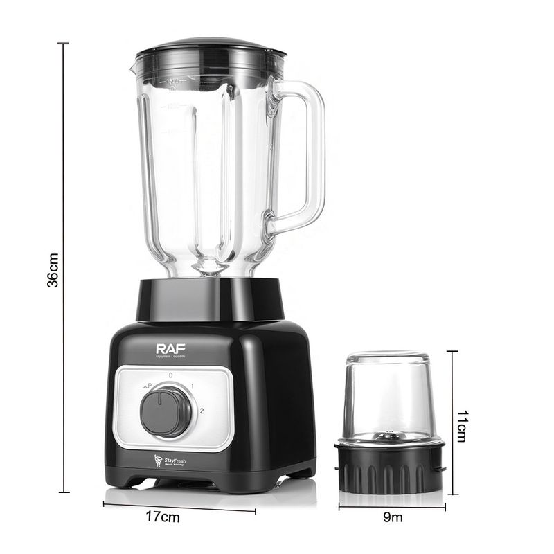 RAF Elektrischer Sojamilchbereiter Mixer Smoothie 1,5 l Haushaltssaftprozessor Fleischwolf_voghion.com