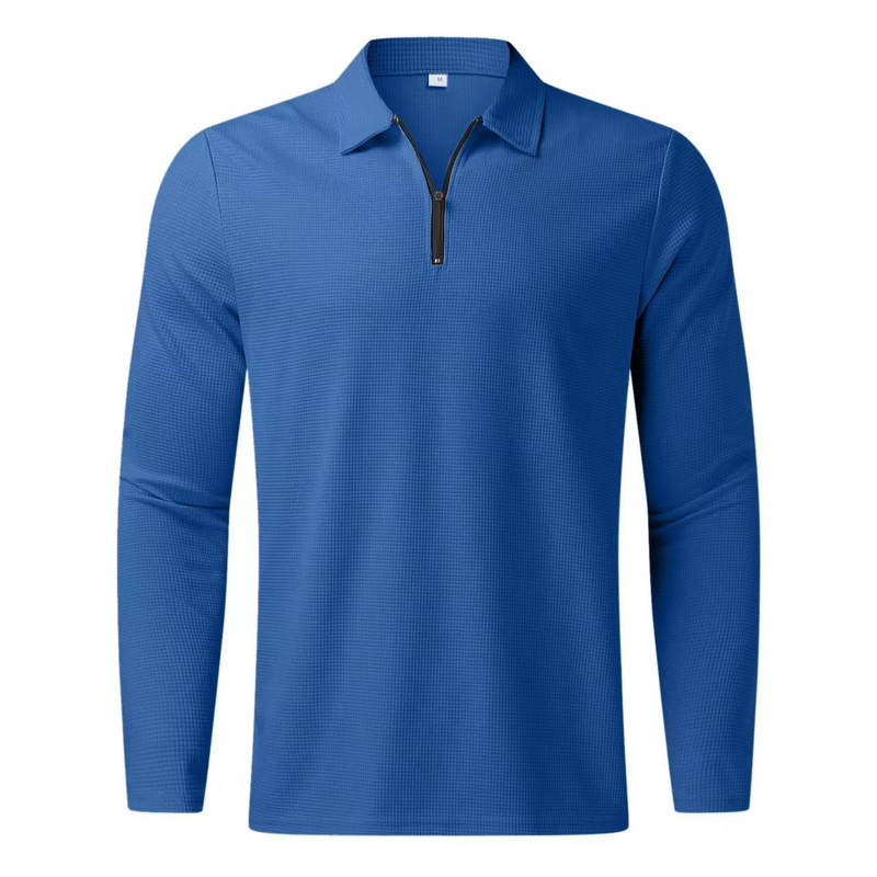 Summer long sleeved pants two-piece sports casual men's set_voghion.com