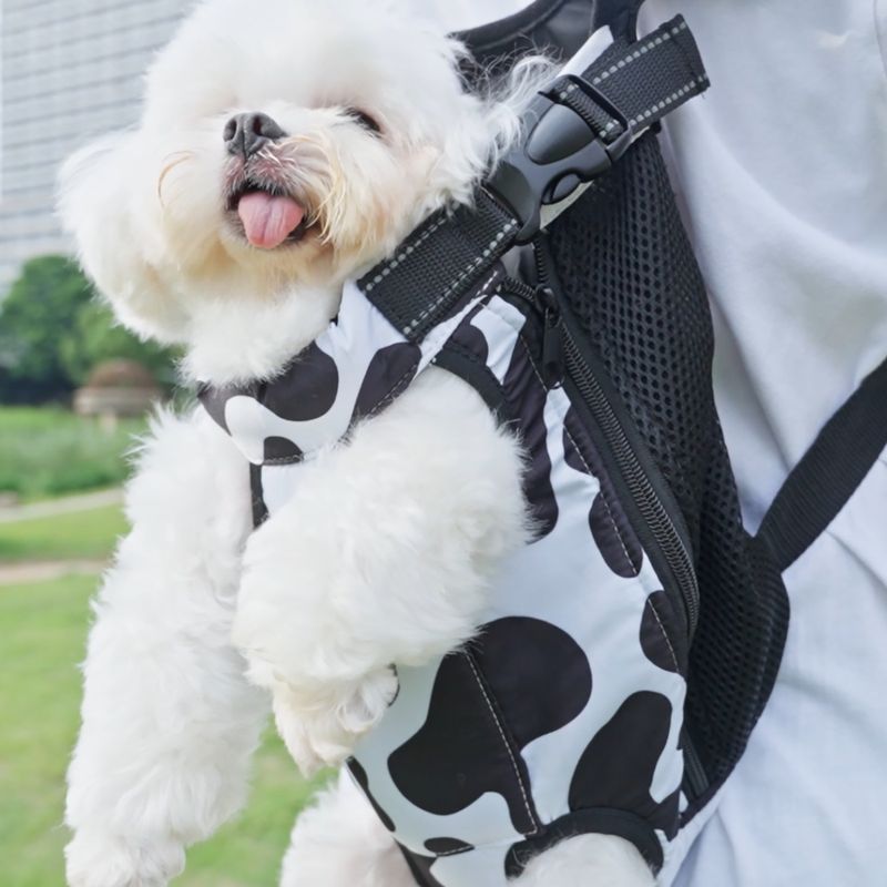 Dog Backpack Cat Chest Bag Front And Back Can Be Carried Breathable Design Pet Travel_voghion.com