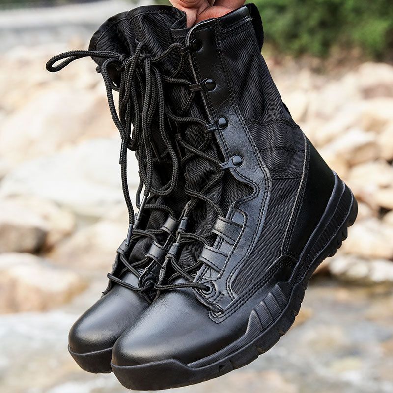 Ultra-light Combat Boots Men's Boots Tactical Boots Non-slip And Wear-resistant Outdoor Comfortable Boots Desert Boots_voghion.com