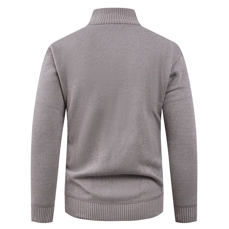 Giacca invernale da uomo in pile con fodera in sherpa e cappuccio - Cappotto caldo in cotone spesso per outfit casual (grigio, nero, kaki, verde scuro) - Taglie dalla M alla 3XL_voghion.com