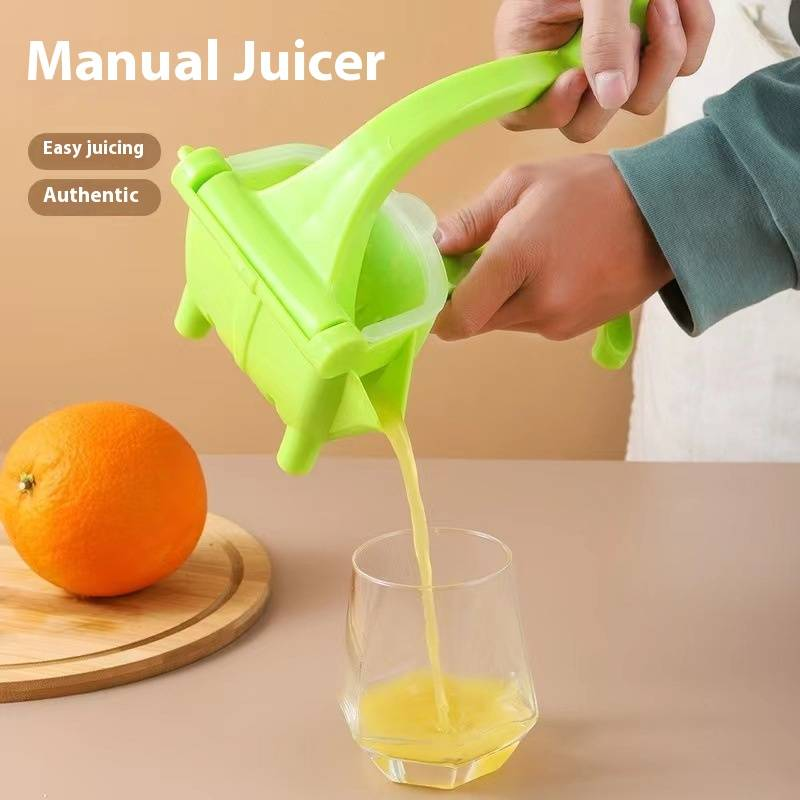 Manual Juicer - Portable Lemon & Fruit Press, Handheld Squeezer For Citrus & Berries, Compact & Multi-functional Juice Extractor_voghion.com