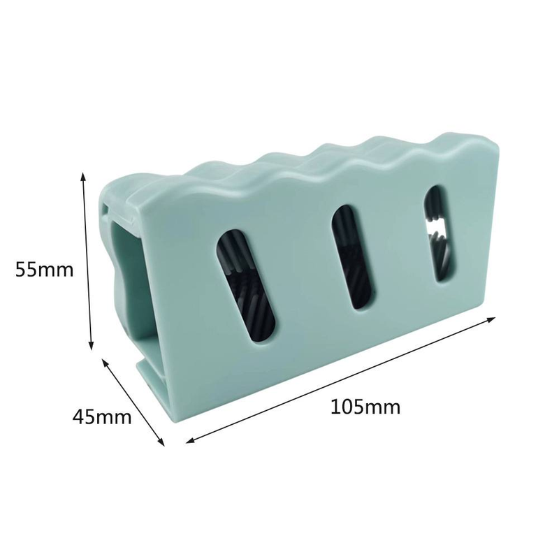 Filtre de douche pliable et réutilisable avec rangement, poils souples pour une épilation facile et organiseur de salle de bain._voghion.com
