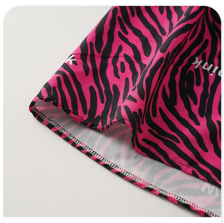 Men's Underwear 2025 Hot Men's Arrow Pants Pink Leopard Print Home Casual Loose Trendy Woven Boxer Briefs Men Wholesale_voghion.com