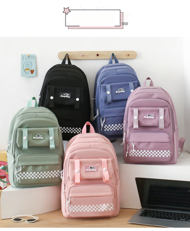 Kids Backpacks New Four Piece Set Student Schoolbag Elementary School Students Third To Sixth Grade Large Capacity Backpack Tutoring Bag_voghion.com