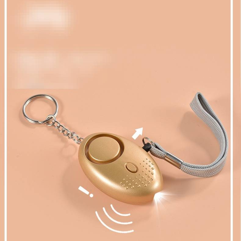 Outdoor Alarm 130 High Decibel Egg Personal Alarm Self-defense Supplies Self-defense Alarm Emergency Call Device_voghion.com