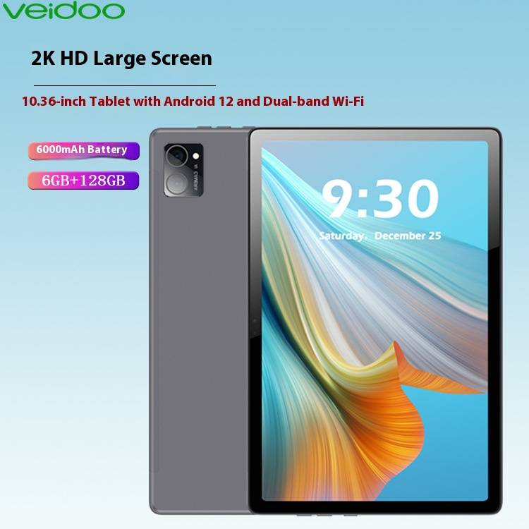 4G LTE Android Tablet – Octa-Core ARM-Prozessor, 2K IPS-Display, 6 GB RAM + 128 GB Speicher, Dual-SIM, GPS, Bluetooth, Smart Business & Gaming Tablet_voghion.com