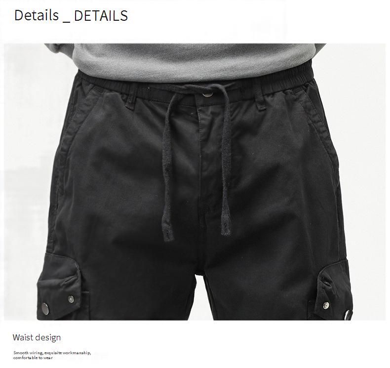 Men's Tactical Cargo Pants - Classic Workwear Style With Multiple Pockets, Relaxed Fit & Slim Cuff For Urban Streetwear_voghion.com