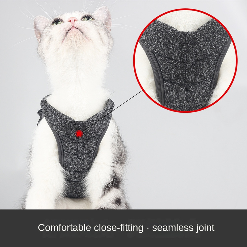Cat Harness Leash Straps Soft And Comfortable Cat Walking Jacket,Cat Harness And Leash Set_voghion.com