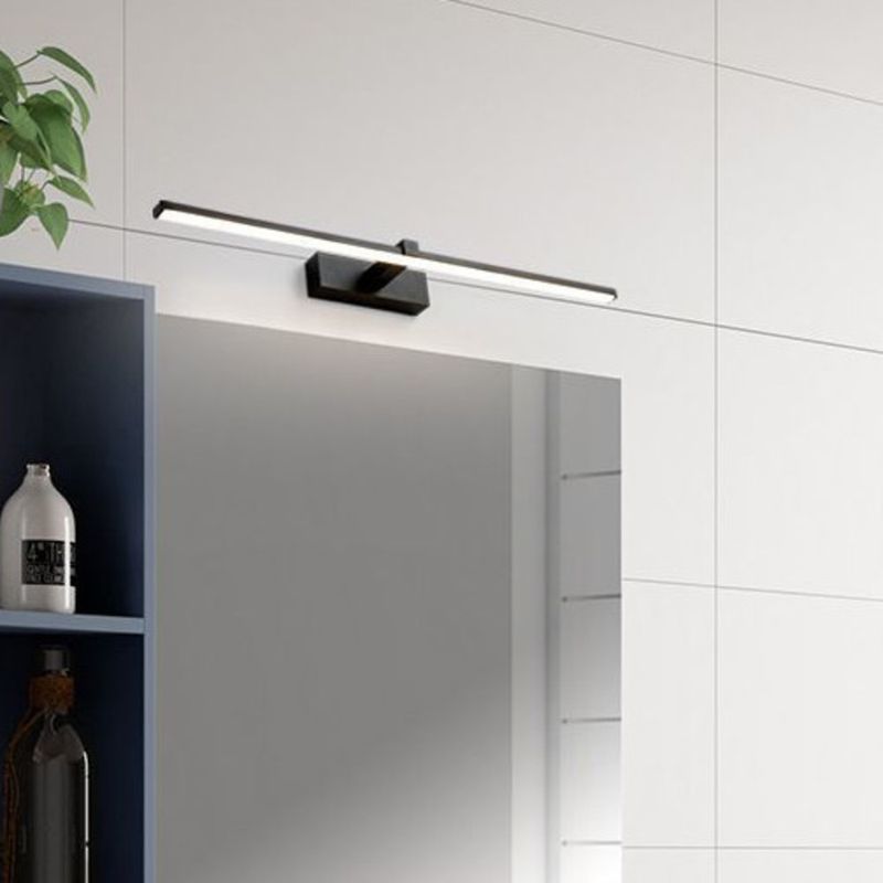 Nordic Stil LED Badezimmer Spiegel Front Waschraum Wasserdichte Wand Moderne Einfache Eitelkeit Licht_voghion.com