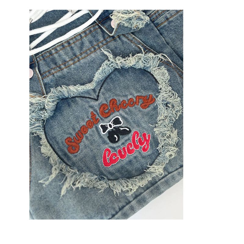 Fall/Winter 2025 New Large Capacity Backpack Denim Pink Multifunctional Crossbody Bag_voghion.com