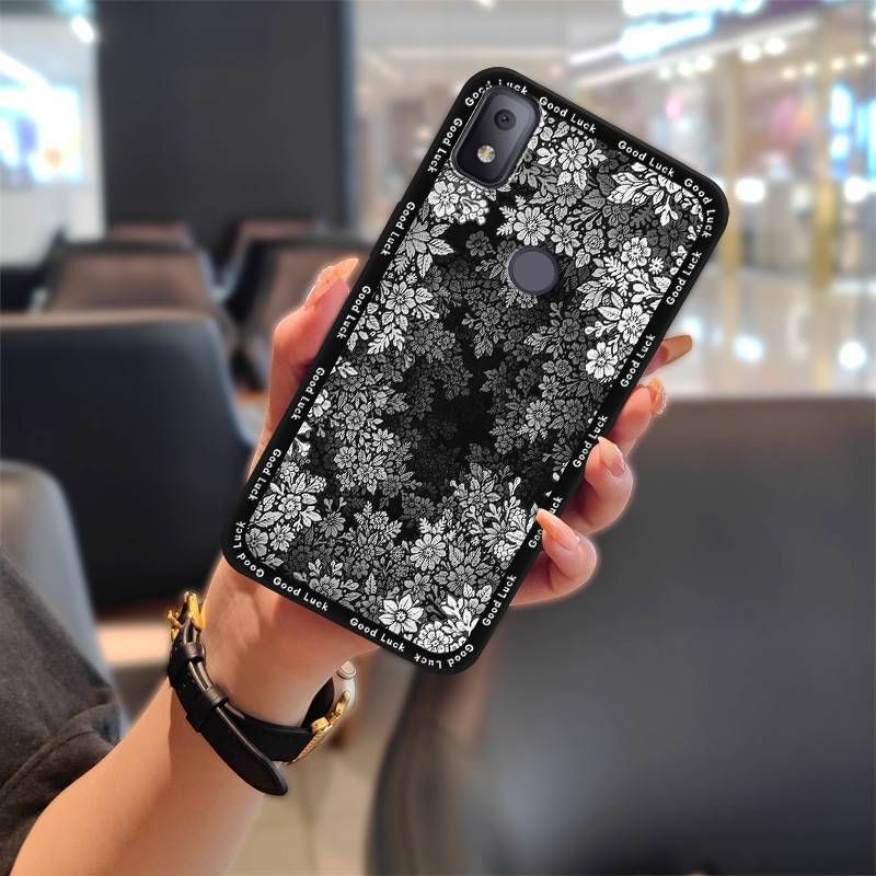 Suitable For TCL Phone Quality Anime Couple Creative Cartoon Silicone Trendy Soft Case Funny Graffiti Luxury Female_voghion.com