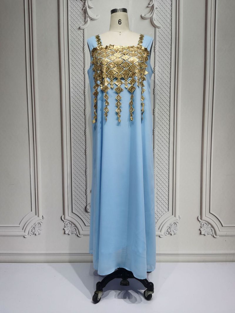 Women's Clothing Long Skirt Arab Robe Middle East New Two Piece Dress_voghion.com