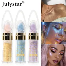Fairy Highlighter Pat Puder Ganzkörperaufhellung, natürliches dreidimensionales Konturrouge Elfenpuder Perlglanz-Glitzerpuder_voghion.com