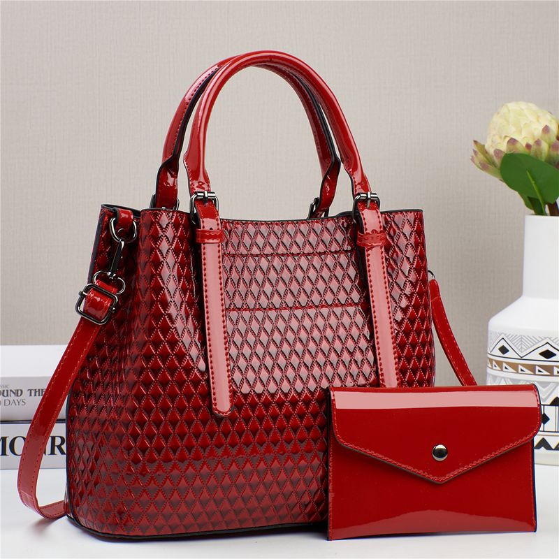 Damentaschen High-End-Handtasche Mutter-Kind-Tasche Zweiteiliges Set Große Kapazität Modische Umhängetasche Hochwertige Textur Damen-Umhängetasche_voghion.com