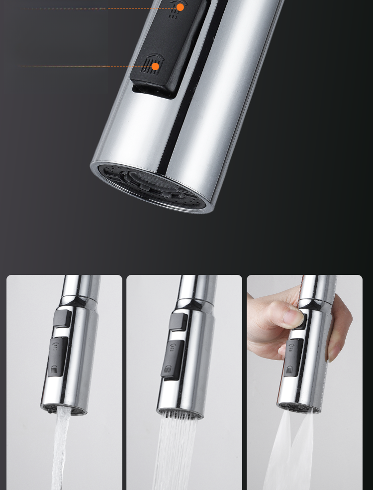 Kitchen Extender Pressure-Boosting Scraper Anti-Splash Faucet Universal Rotating Extended Nozzle Tool_voghion.com