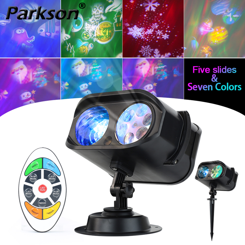 LED Nattljus Utbytbar form AC220V EU-kontakt Jul Halloween Ocean Planet Snöflinga Rum Dekor Festpresenter Nattlampa_voghion.com